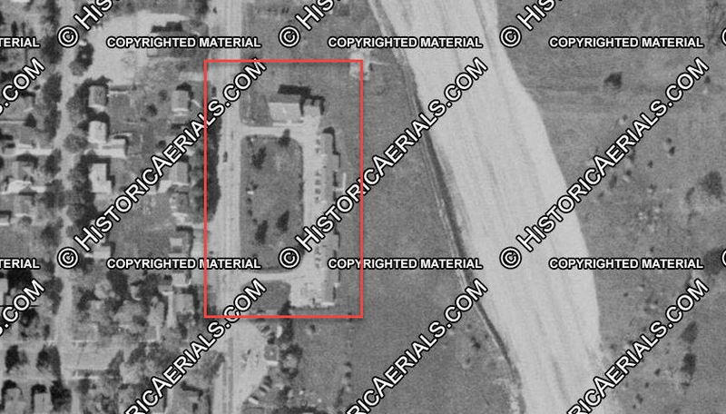 Colonial Motel - 1955 Aerial (newer photo)